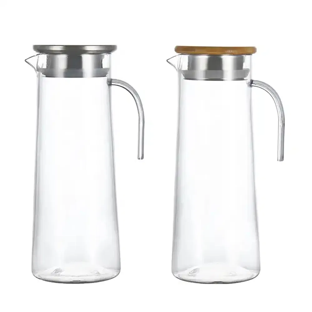 Heat-Resisting Cold Water Pitchers Juice Pot Acrylic Bottle for Home Hotel