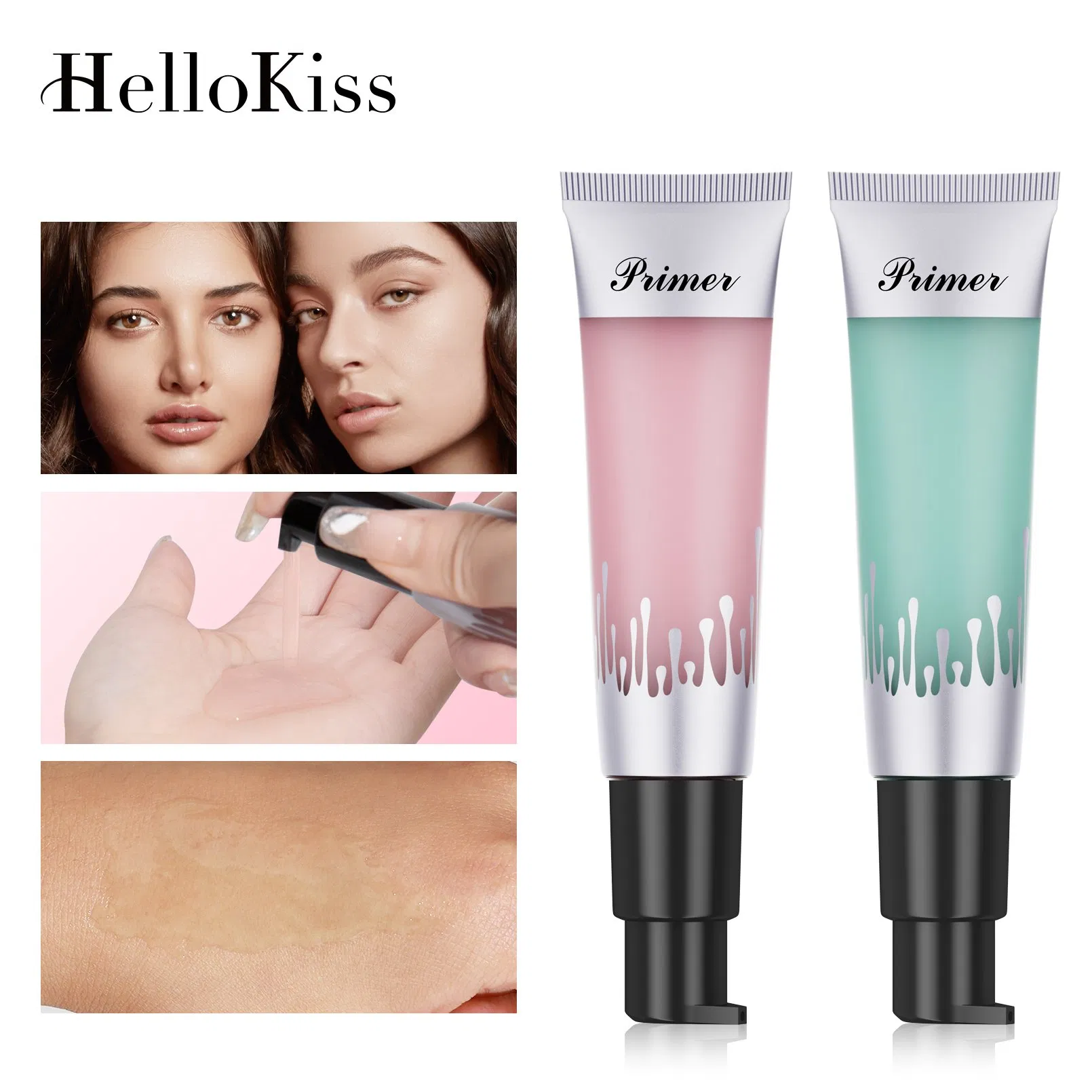 Private Label Primer Makeup Poreless Pale Pink Daily Facial Moisturizer Make up Custom Face Primer Gel