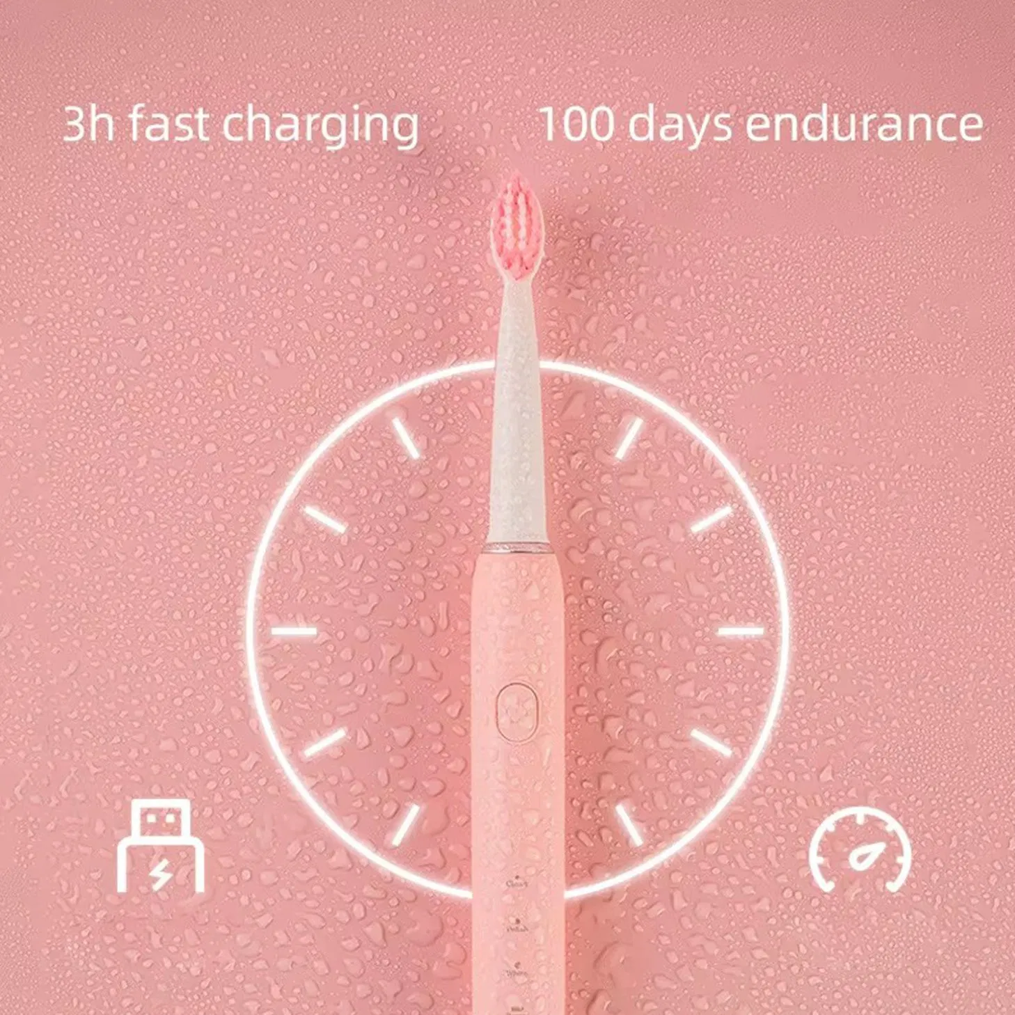 OEM Customized Logo Ipx7 Waterproof Travel Adult Electric Toothbrush