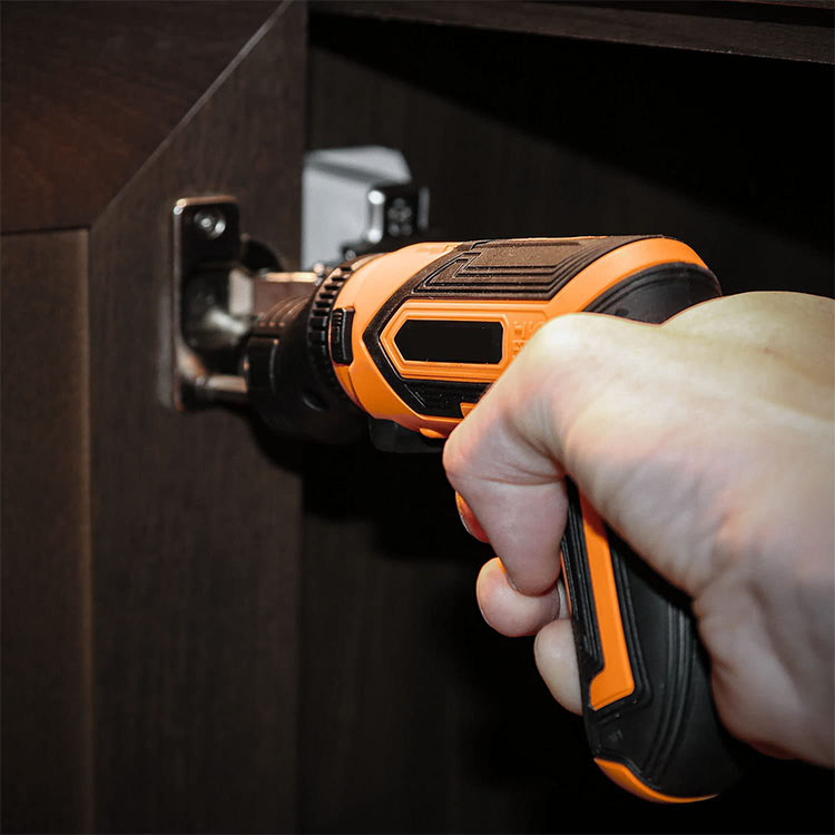 4V Mini Cordless Screwdriver Set Optical Screwdriver Set