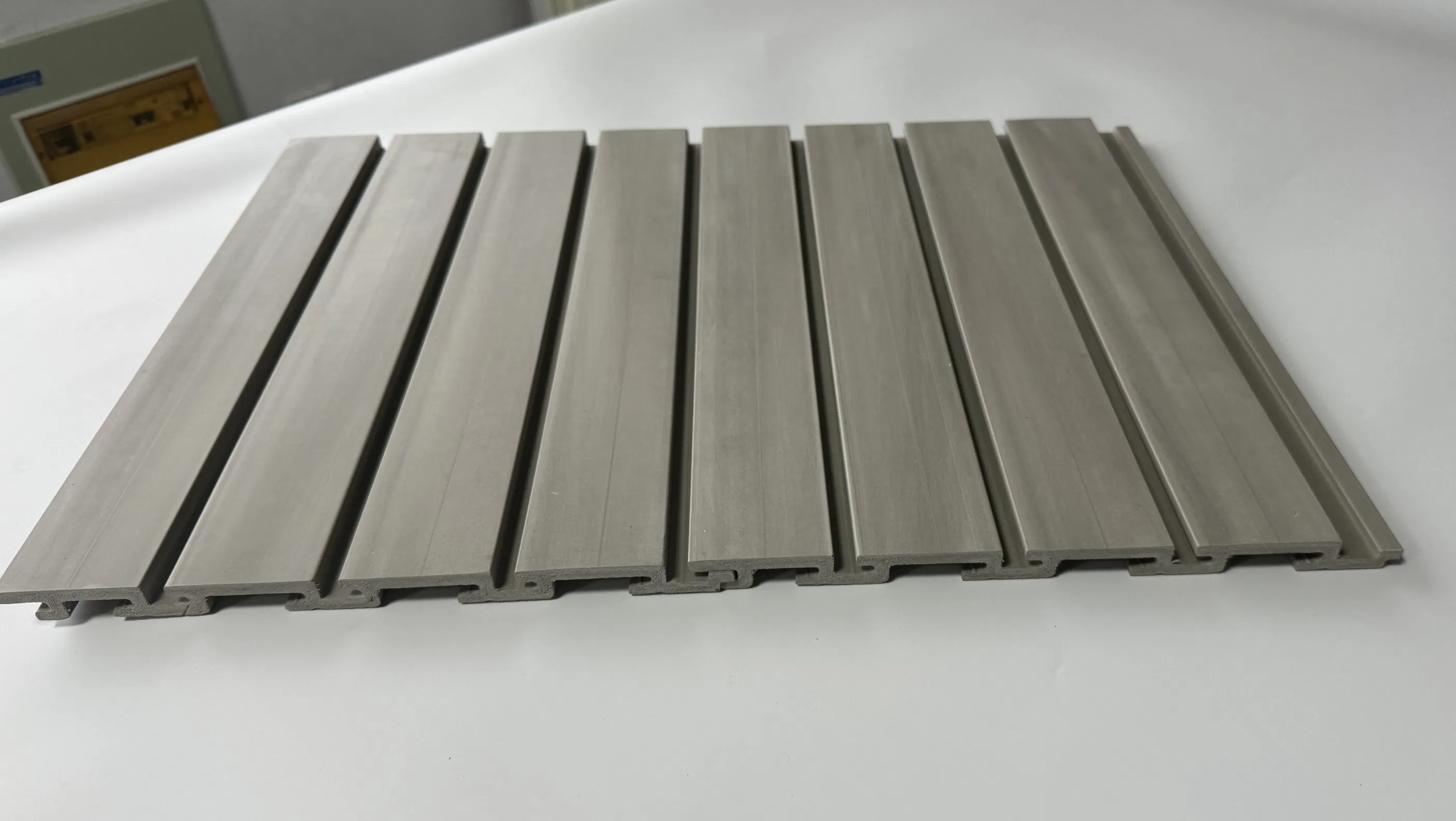 WPC Slat Wall Panels for Shop Cabinet Storage