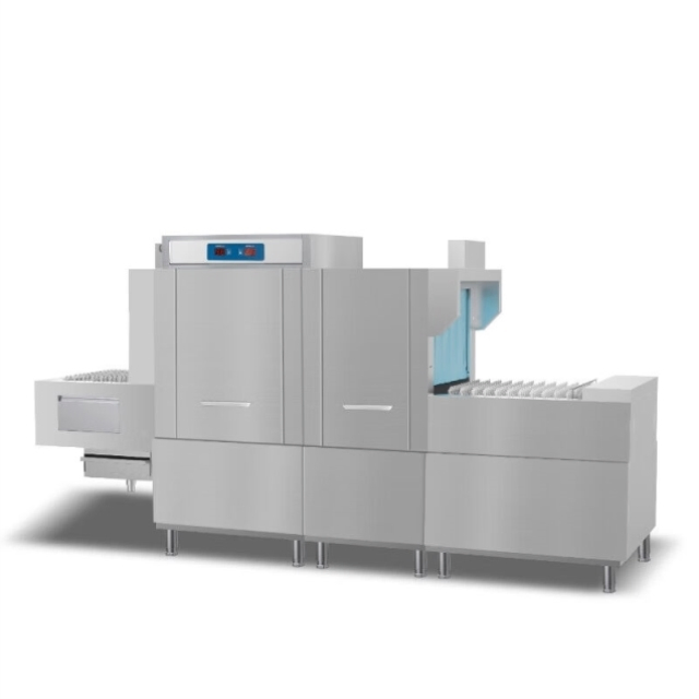 Heavy-Duty Commercial Industrial Dishwashing Machine for Efficient Cleaning