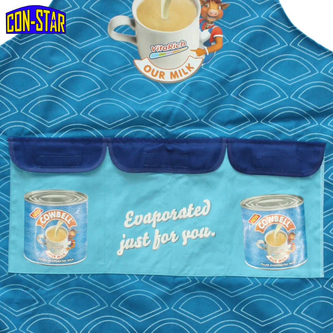 Customizable Tc Twill Apron for Sublimation and Silk Printing