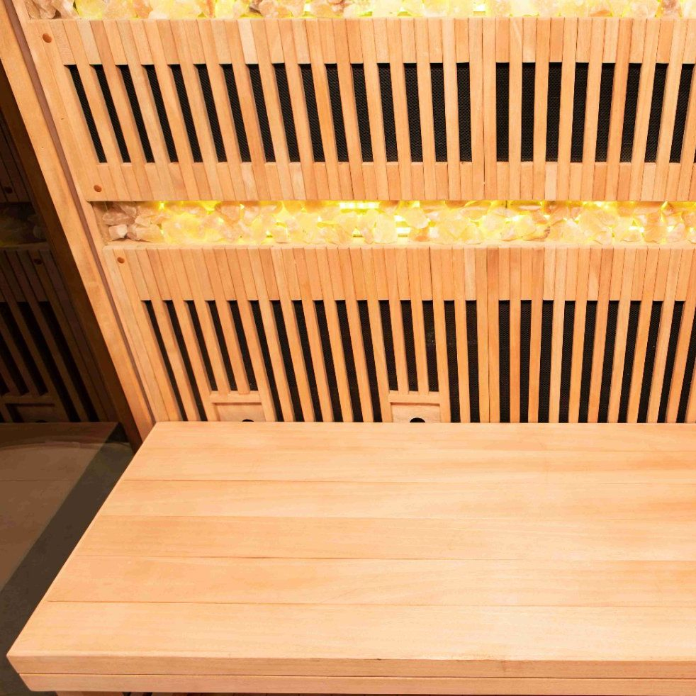 Инфракрасная сауна из массива дерева на 4 персоны