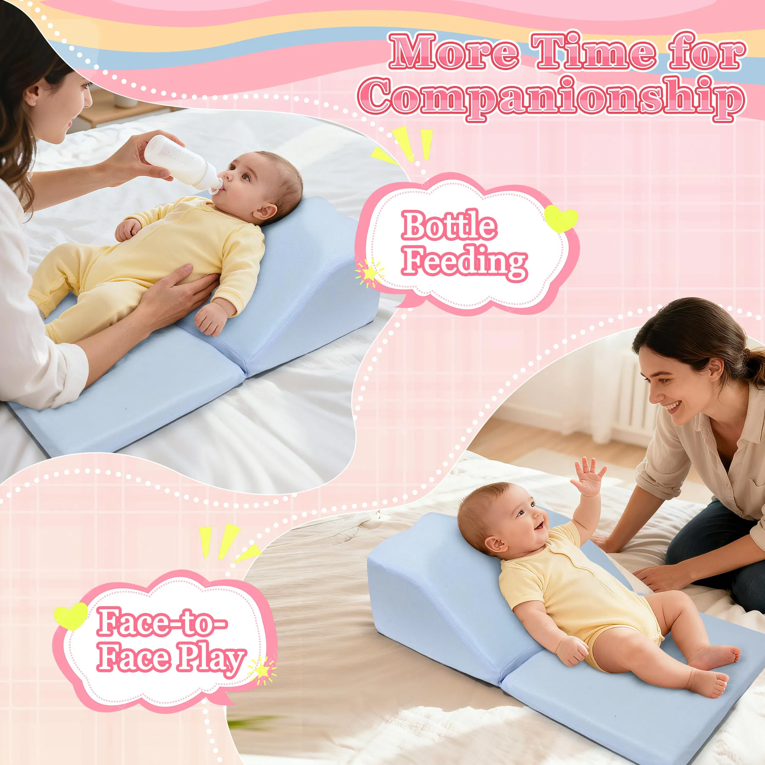 Подушка для кормления Tenderplayful с эффектом памяти