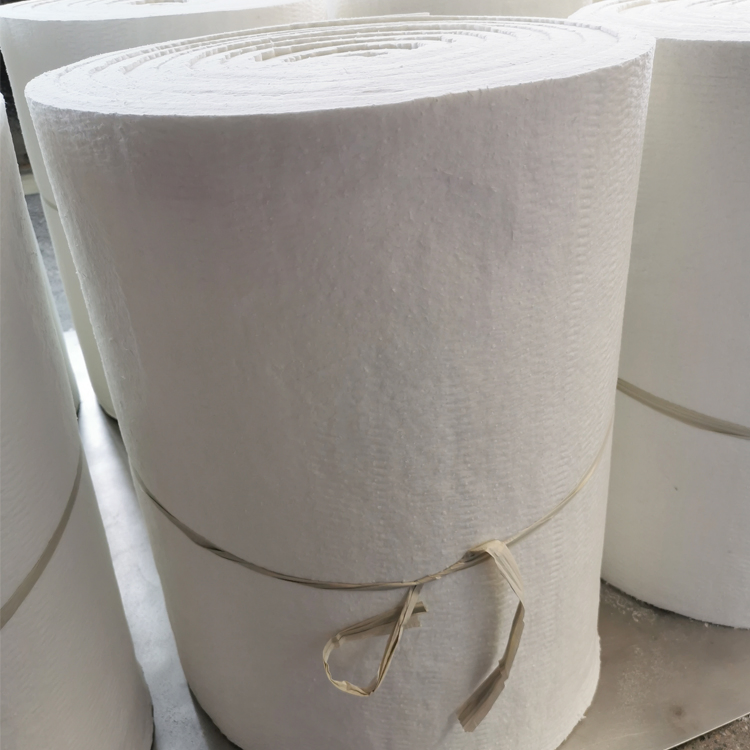 1260 1430 Pure White Thermal Insulating Fireproof Refractory Insulation Heat Resistance Ceramic Fiber Wool Cotton Insulation Blanket for Kiln Wall Lining