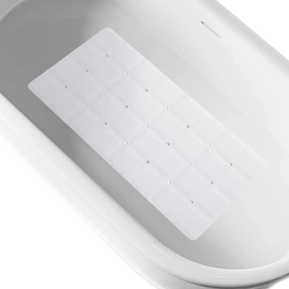 Foldable Non Slip Silicon Bathtub No Suction Cups and Reglazed Tub