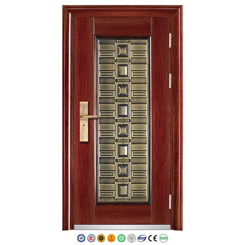 New Turkey Design Exterior Security Steel Door.