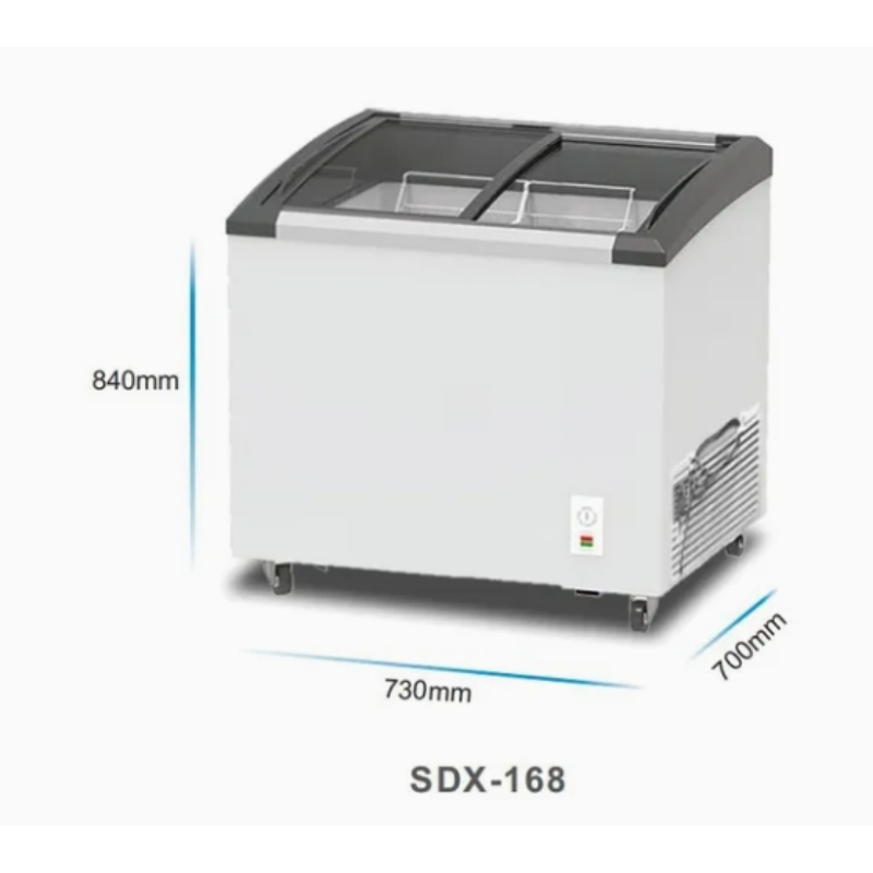 Solar Battery Operated Portable Refrigerator 5.93 Cu. FT DC Fridge