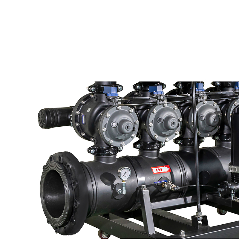 Arka Auto Backwash Disc Filter / Electronic Industry Water Treatment Disc Filter / Electronic Factory Water Filter