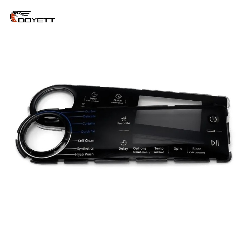 Doyett OEM Custom Plastic Molding Cover for Appliance Control Panel Interfaces