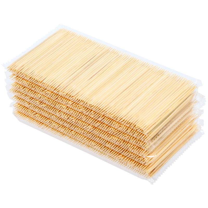 Household Double Headed Bamboo Toothpick/Disposable Fruit Swab