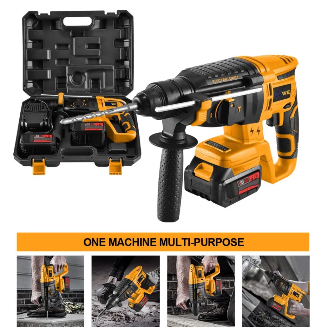 Compact Cordless Rotary Hammer for DIY Home Renovation