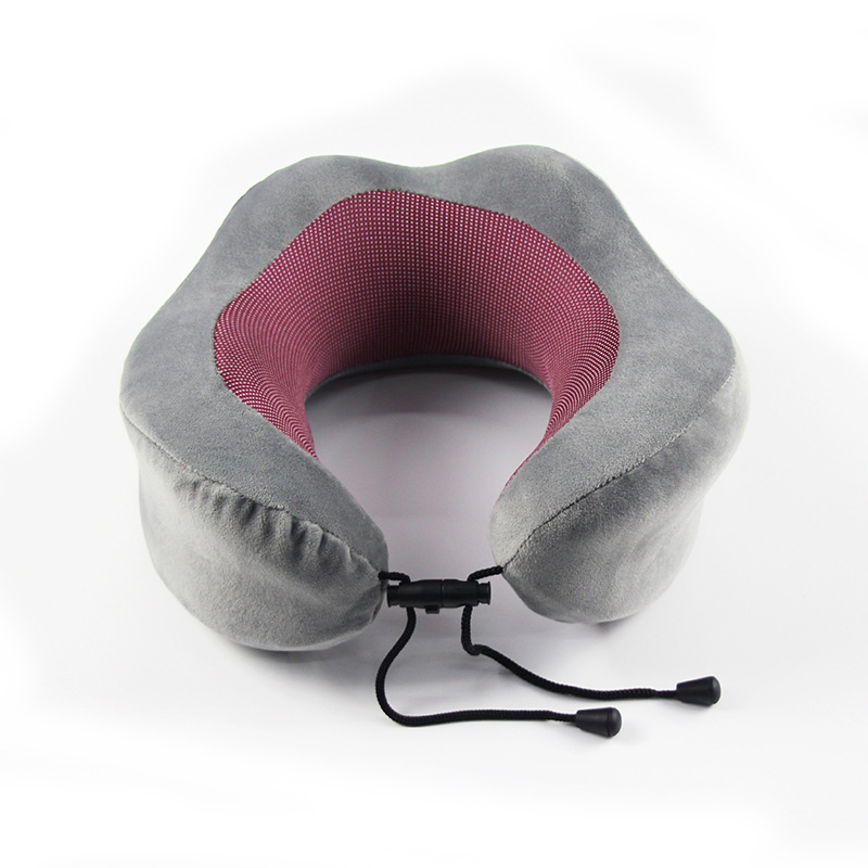 Foldable U Shaped Travel Adjustable Rest Memory Foam Car Headrest Pillow