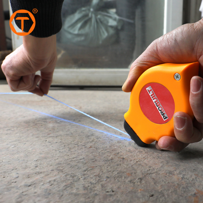 3 PCS Chalk Line Reel Set with 30m Line Reel Blue Chalk