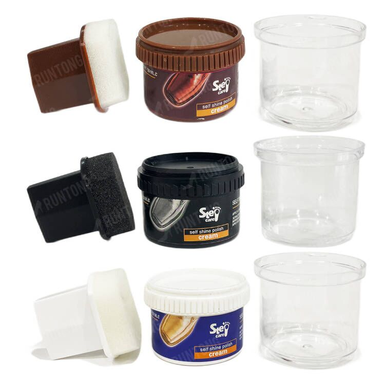 Leather Cleaning Plush Shoe Polishing Sponge Black Silicon Oil Types Shoe Wax