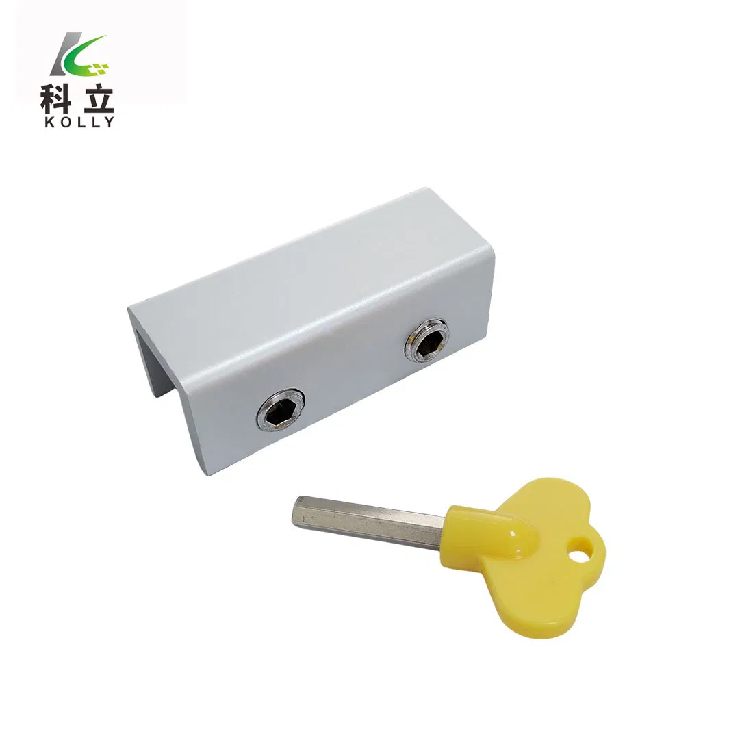 Child-Safe Aluminum Alloy Window Lock Limiter Positioner for Home