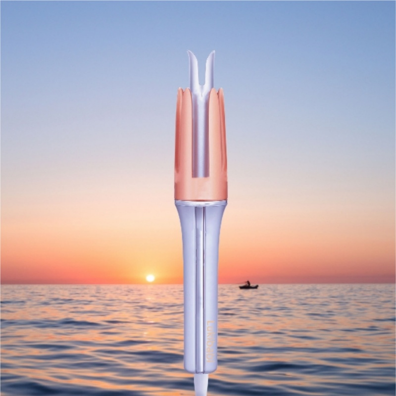 Sheglamm Curling Iron 1 Inch, Long Barrel Curling Iron with LED Display & 8 Temperature Settings, Quick Preheating, Auto off Suitable for All Hair Types