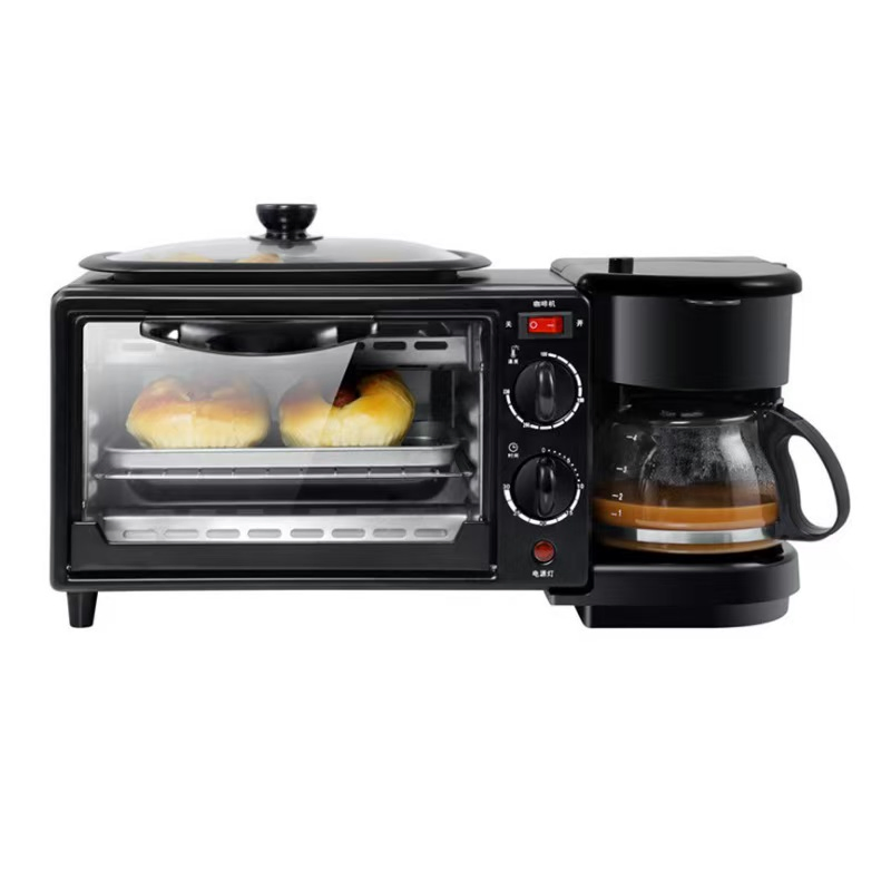 Electric Cooker Kitchen Appliance Coffee Machine 3 in 1 Breakfast Maker