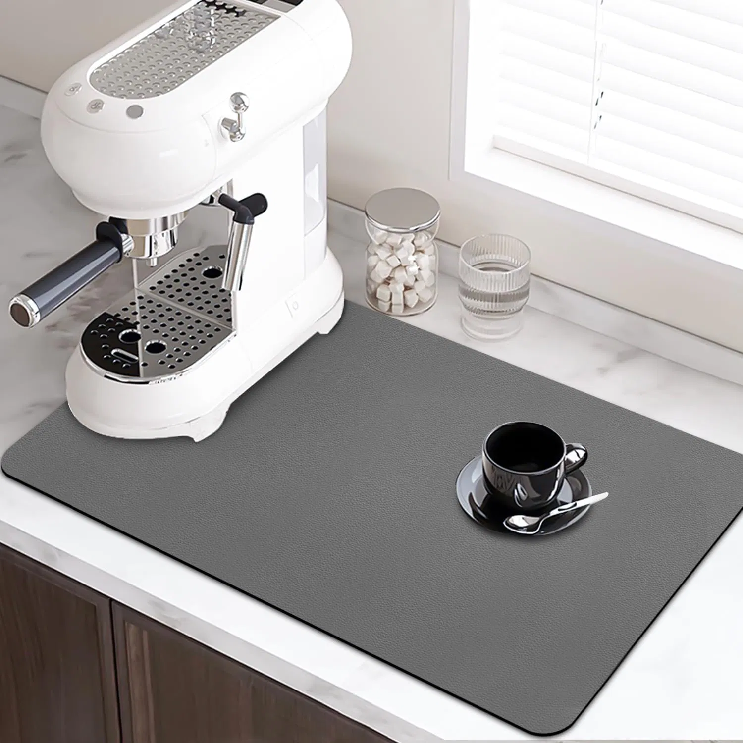Kitchen Diatomaceous Earth Dry Mat Dish Drying Mats for Kitchen Counter