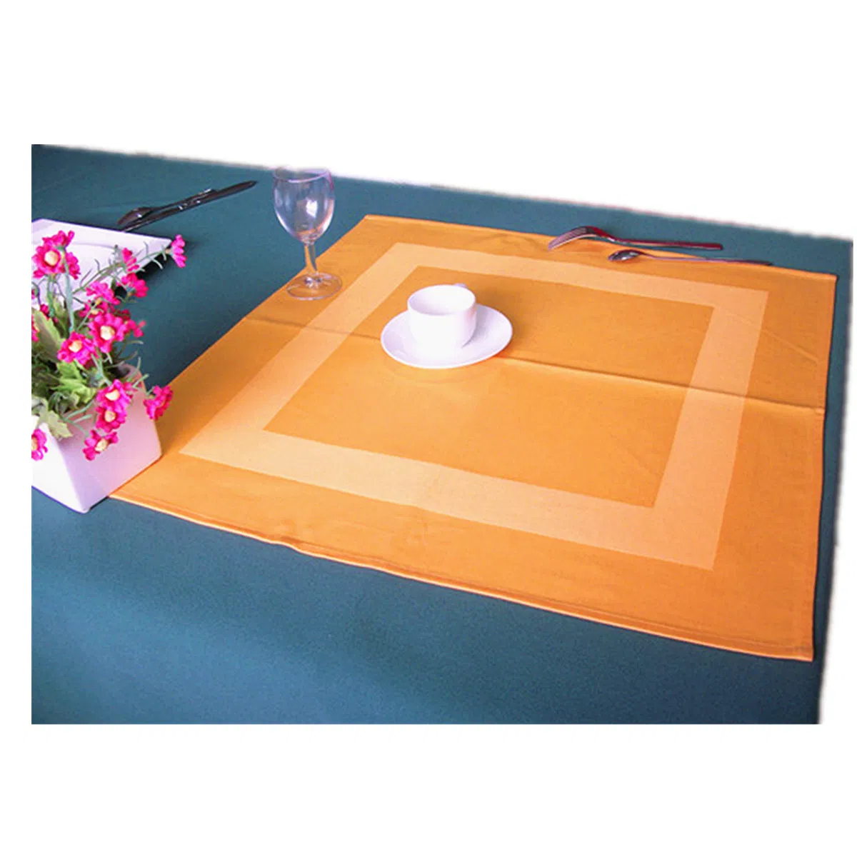 Disposable Tablecloth Tablecloth Striped Round Blue Tablecloth Green White Tablecloth