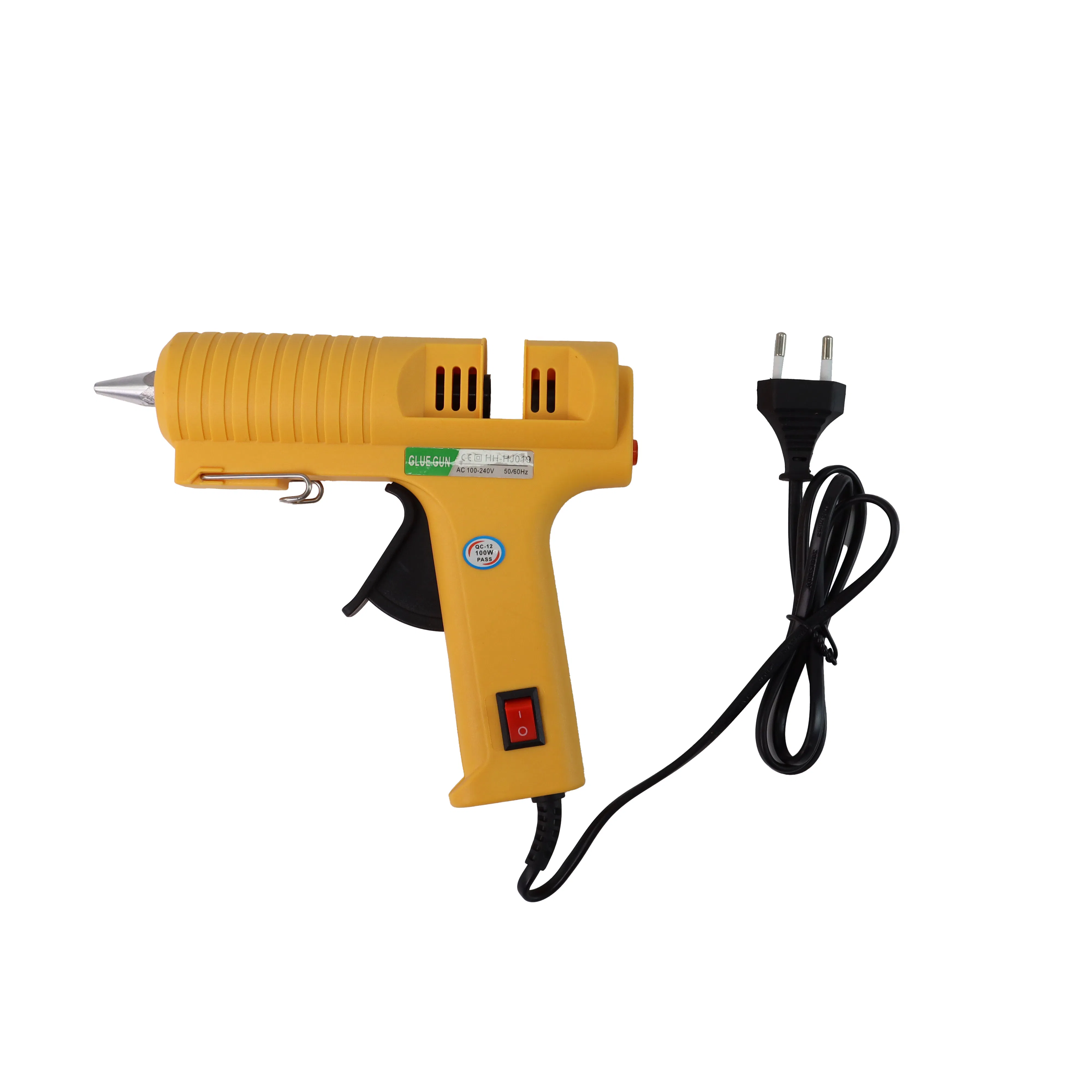 Термоклеевой пистолет CRECRA 60-100Вт с клеевыми стержнями