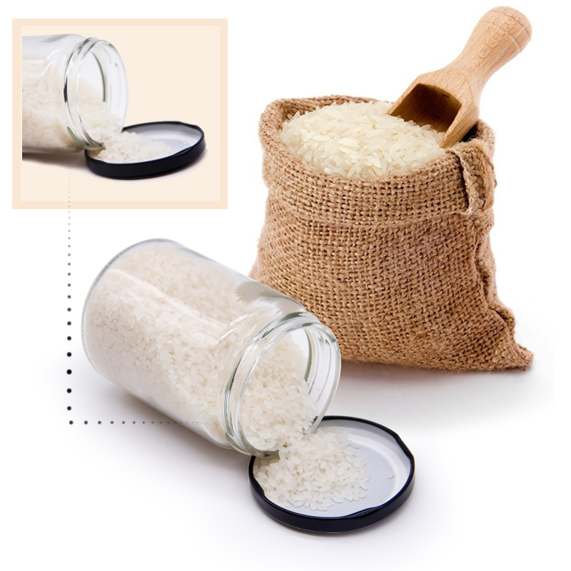 Wholesale Round Shape Glass Jar for Honey Jam Jelly with Metal Lid