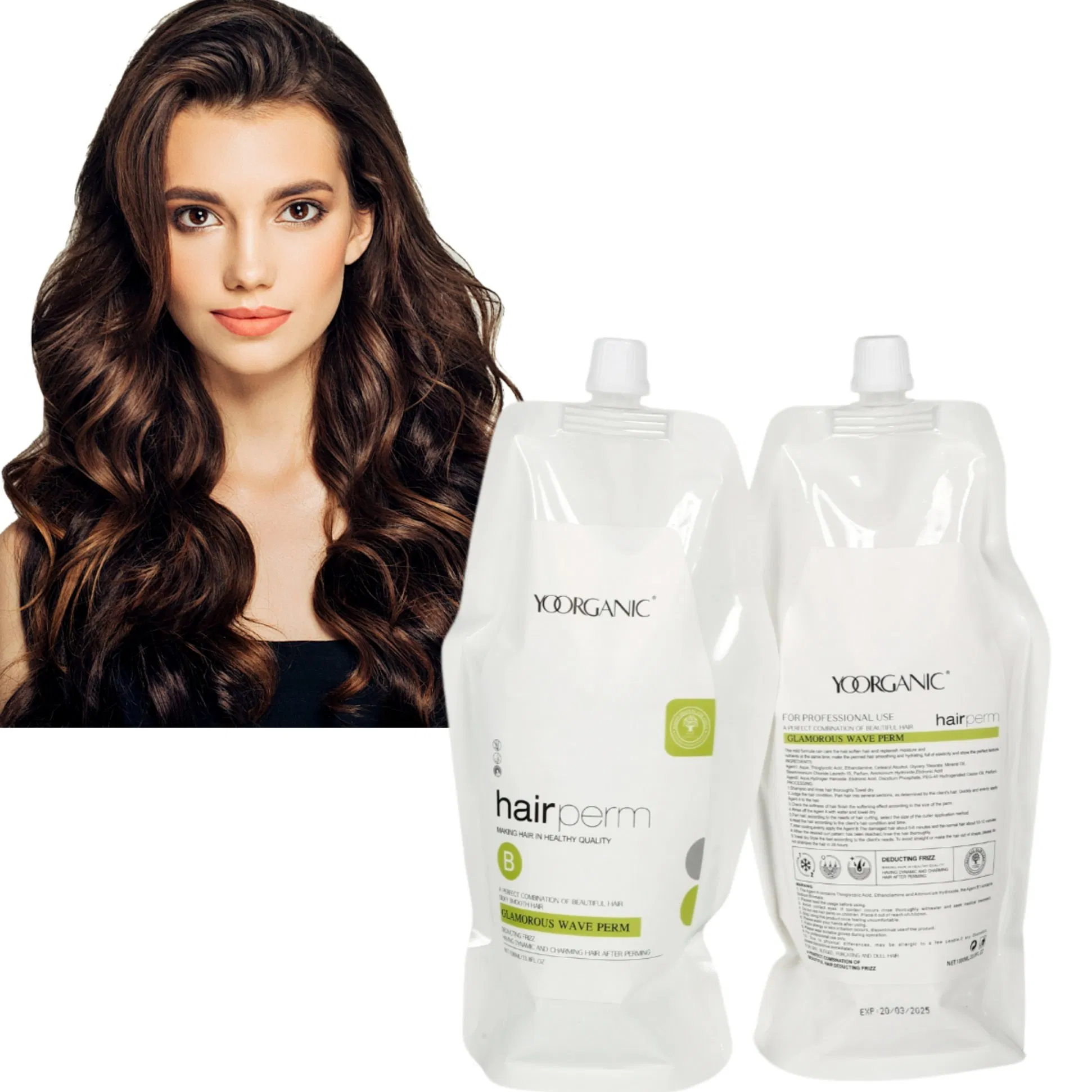 Customized High Quality Hair Perm 1000ml Hot Selling Permanent Best Hair Perm Lotion for Hair
