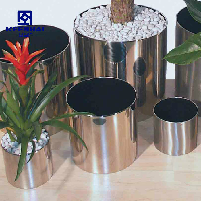 Decorative Interior Stainless Steel Flower Vase Stand