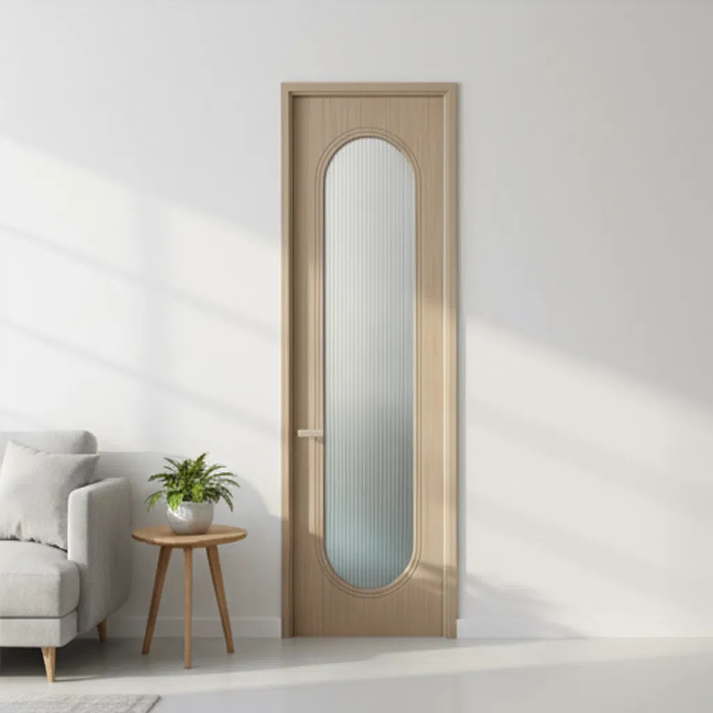 New Majoys Factory Customized Waterproof Modern Durable WPC Soundproof Interior Door