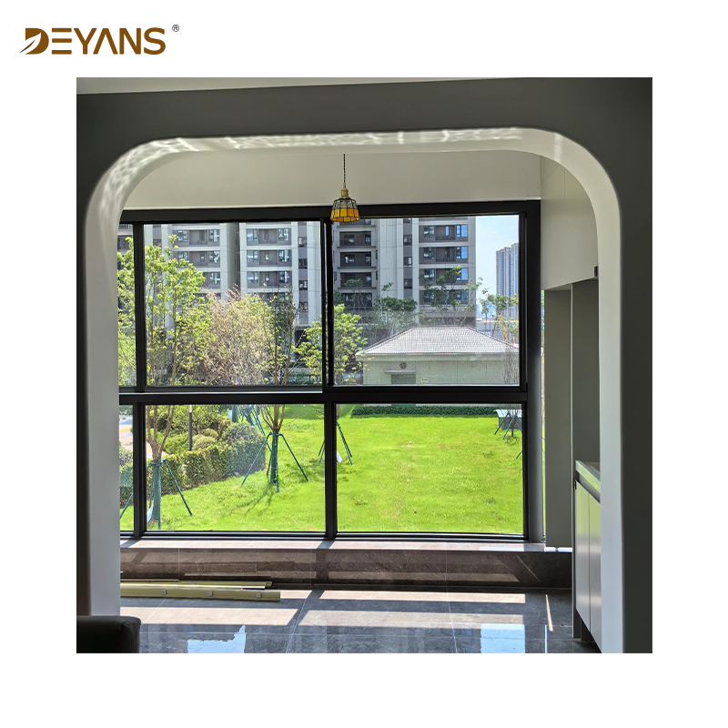 Современные раздвижные окна из алюминиевого сплава