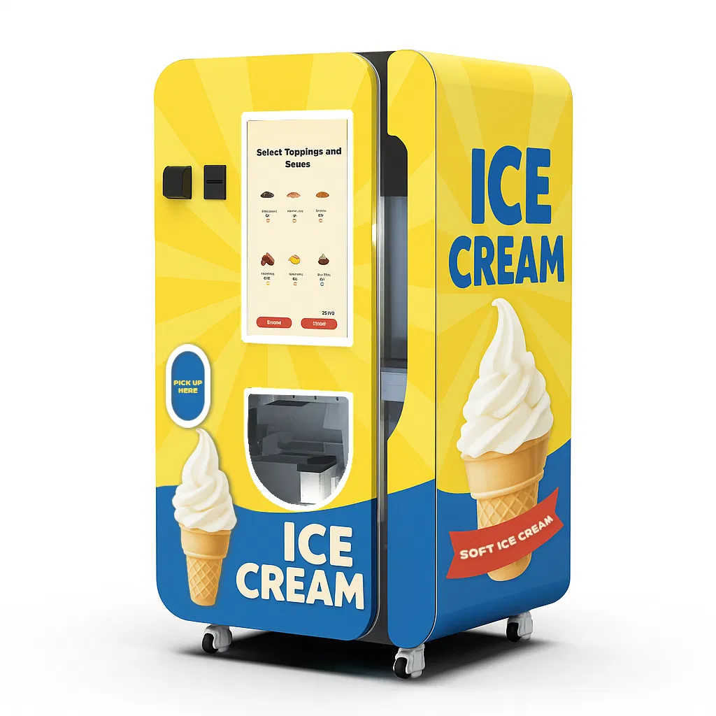 Intelligent Remote-Managed Ice Cream Vending Machine for Schools