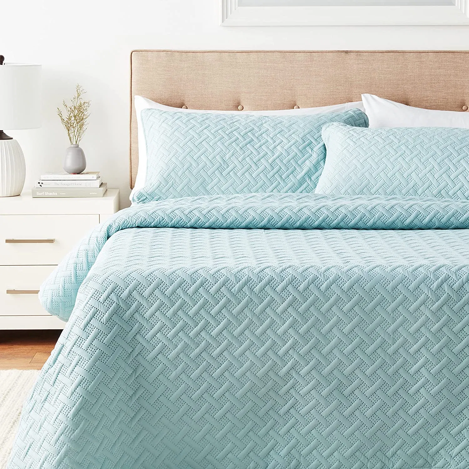 Ultra Soft Reversible Lightweight Cool Breathable Coverlet Bedspread Machine Washable