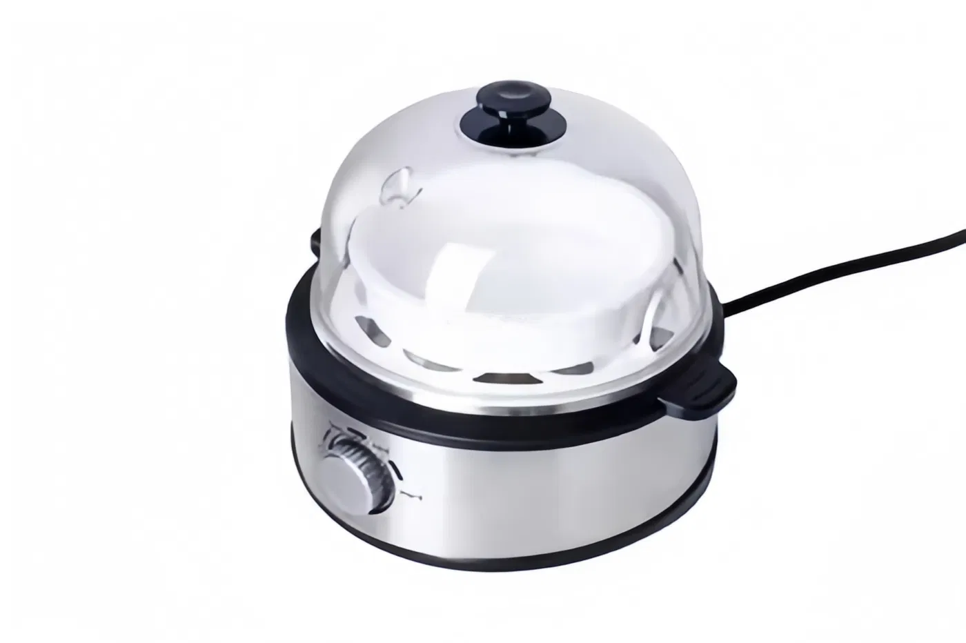 Household Electric Egg Boiler Portable Steam Egg Maker with Rotary Switch
