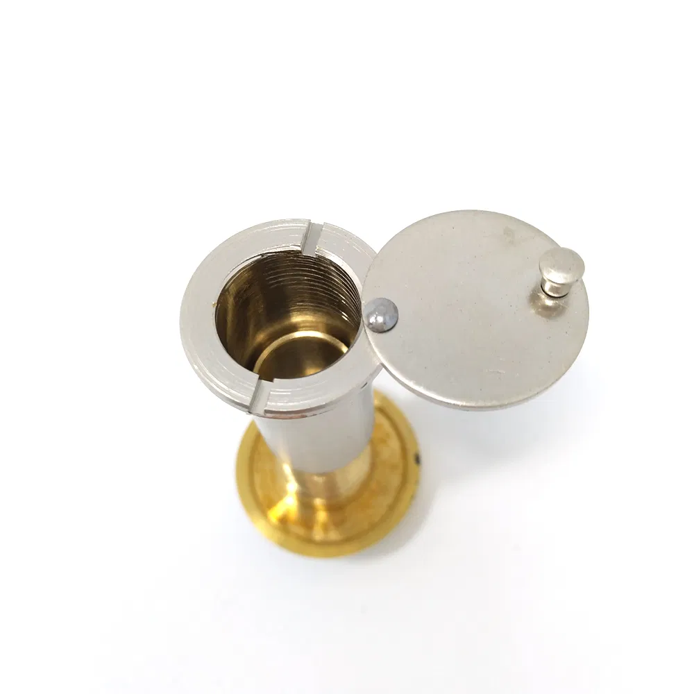 Brass Door Viewer Peephole UL Listed Fire Proof 200 Degree Diameter 9/16" (14mm)