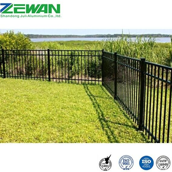 Garden Aluminum Balcony Privacy Fence Profile Louver Frame Bar Horizontal Slat Fencing