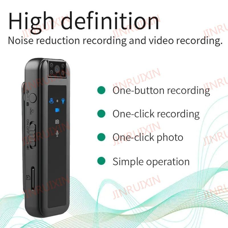 CS07 HD Camera Handheld Back Clip Camera 1080P Field Law Enforcement Recording Outdoor Sports Camera