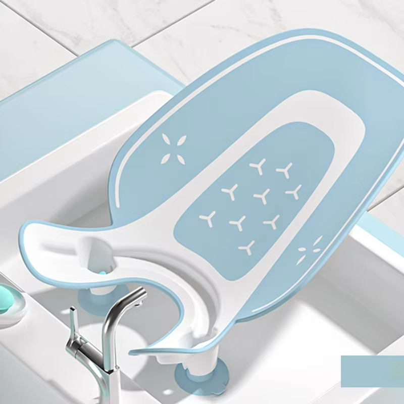 Детская горка для купания новорожденных с термометром