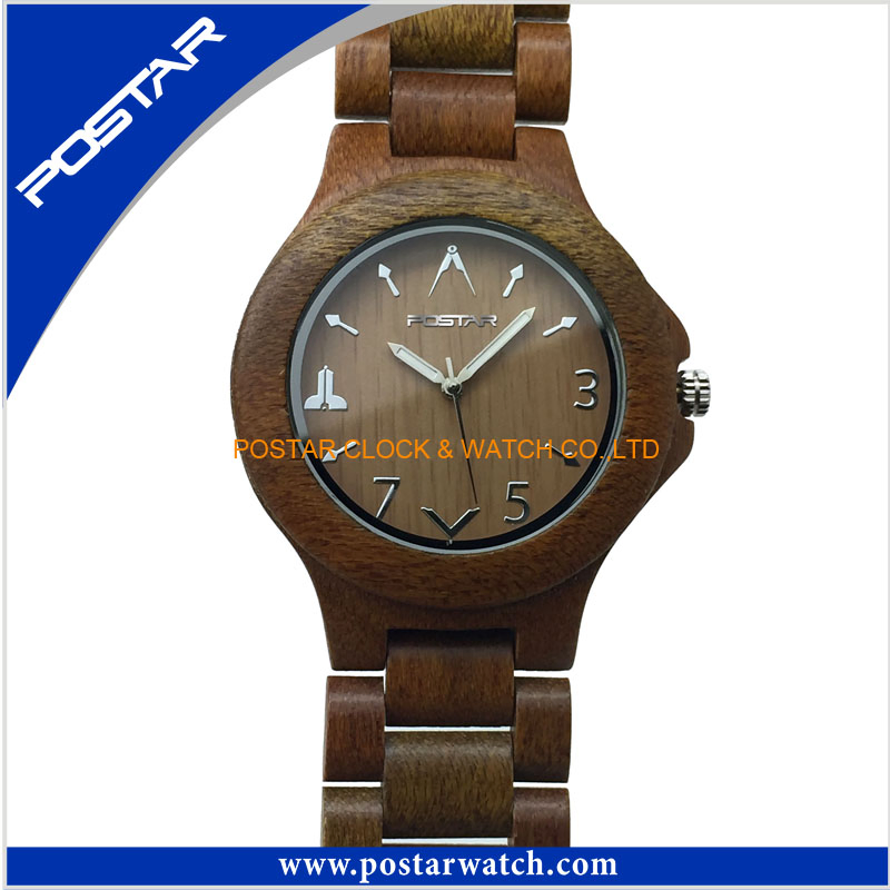 Promotional Wooden Watch Simple Watch for Unisex