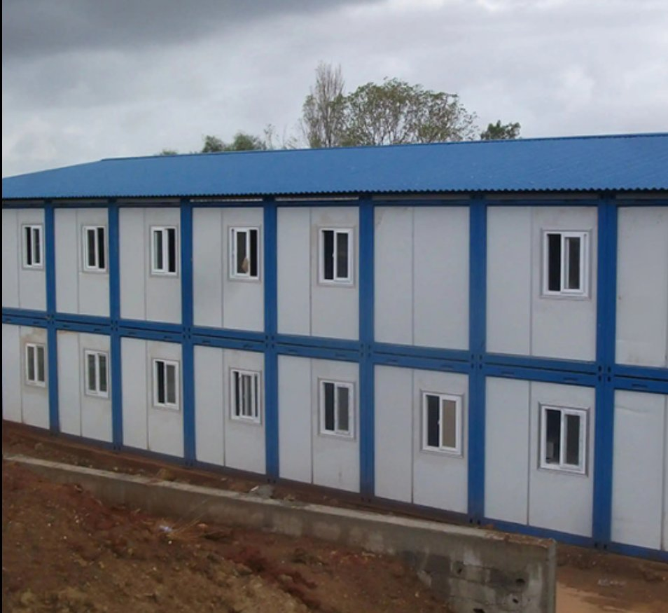 Luxury Steel Frame Shipping Container Home with Bathroom