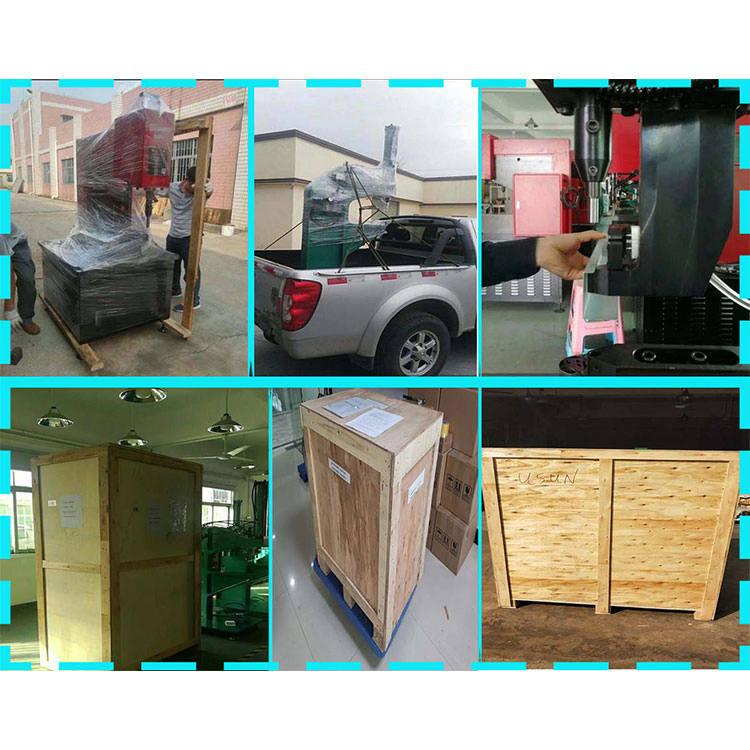 Manual Button Setting PLC Control Max M12 Nut M10 Bolt 80kN Force Fastener Clinching Press Machine