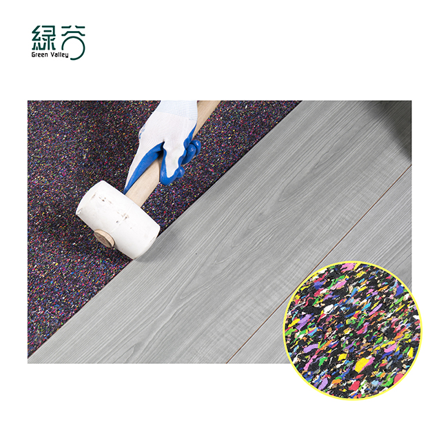 Recycled Rubber Acoustic Carpet Soundproof Rubber Foam Underlay Noise Proof Floor