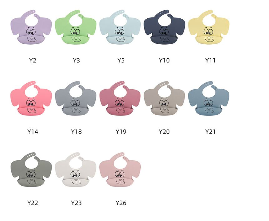 Baby Product Bib Food Grade BPA Free Waterproof Bibs Baby