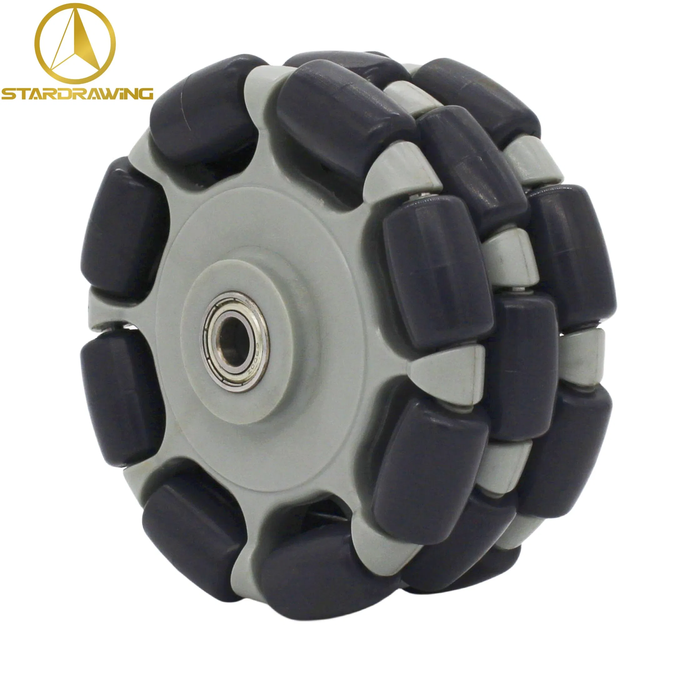 Stardrawing Directional Triple Row Style Omni Robot Wheel 125mm 5inch