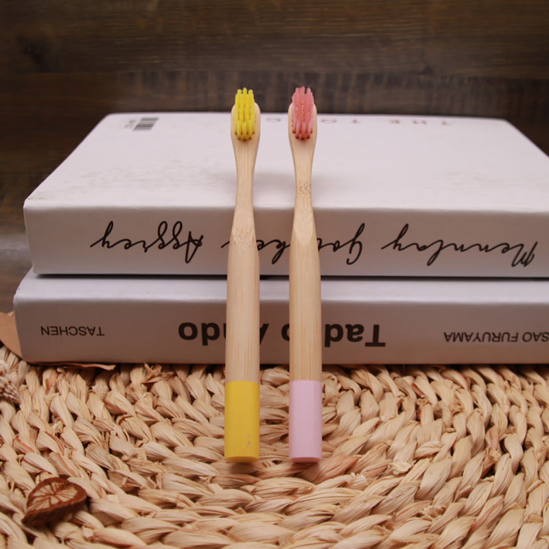 Eco-Friendly Bamboo Toothbrush for Hotels 100% Biodegradable Zero Plastic Custom Logo Available