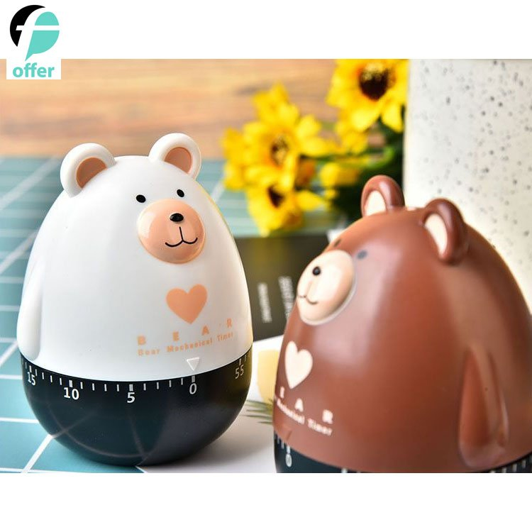 Lovely Bear Machinery Timer/ Kitchen Cartoon Timer
