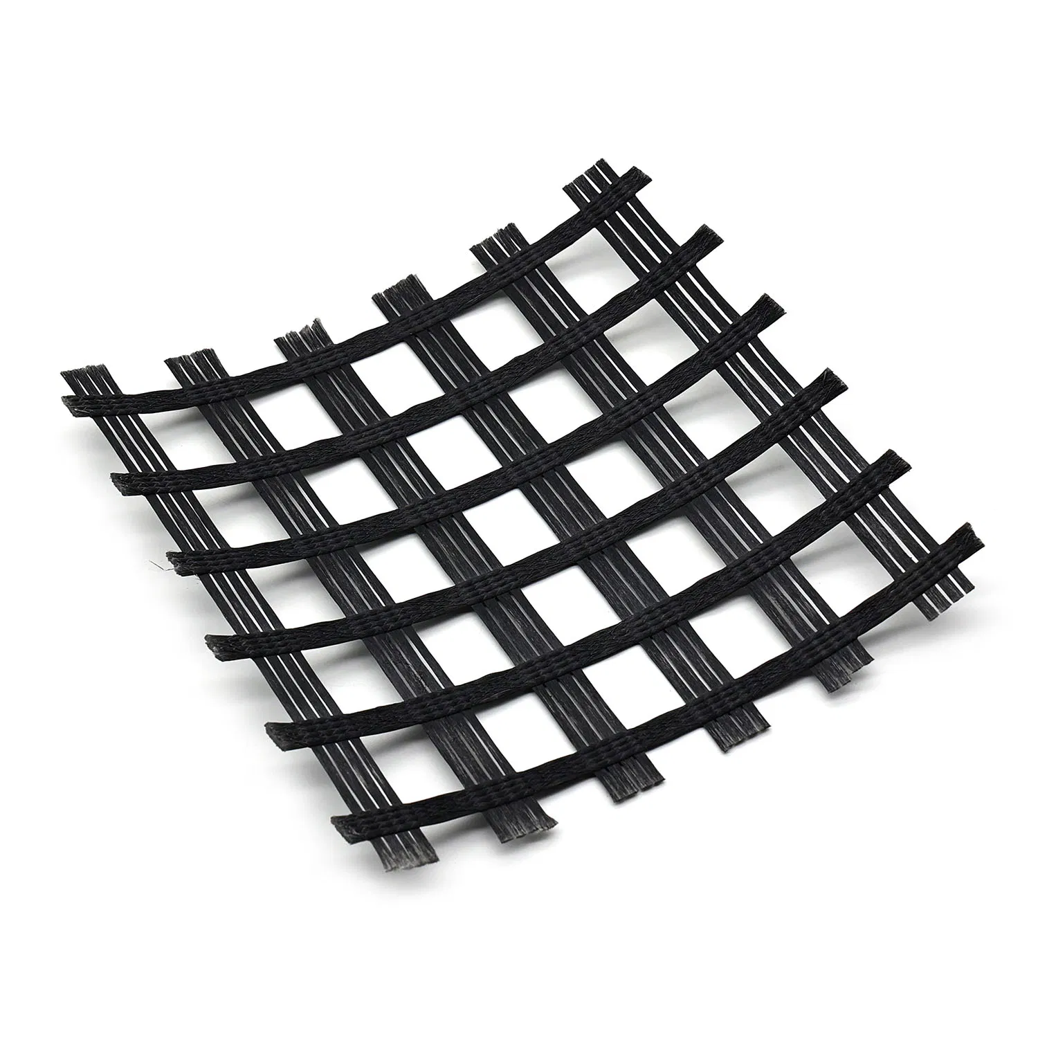 Brand-New Products Custom Sizes Ageing Resistance Fiberglass Geogrid Sheet for Building Renovation