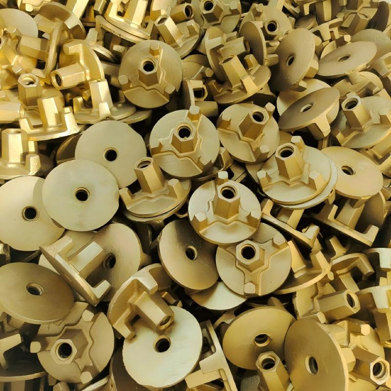 Fastener Factory Supply OEM Formwork Tie Rod Round Plate Wing Anchor Nut