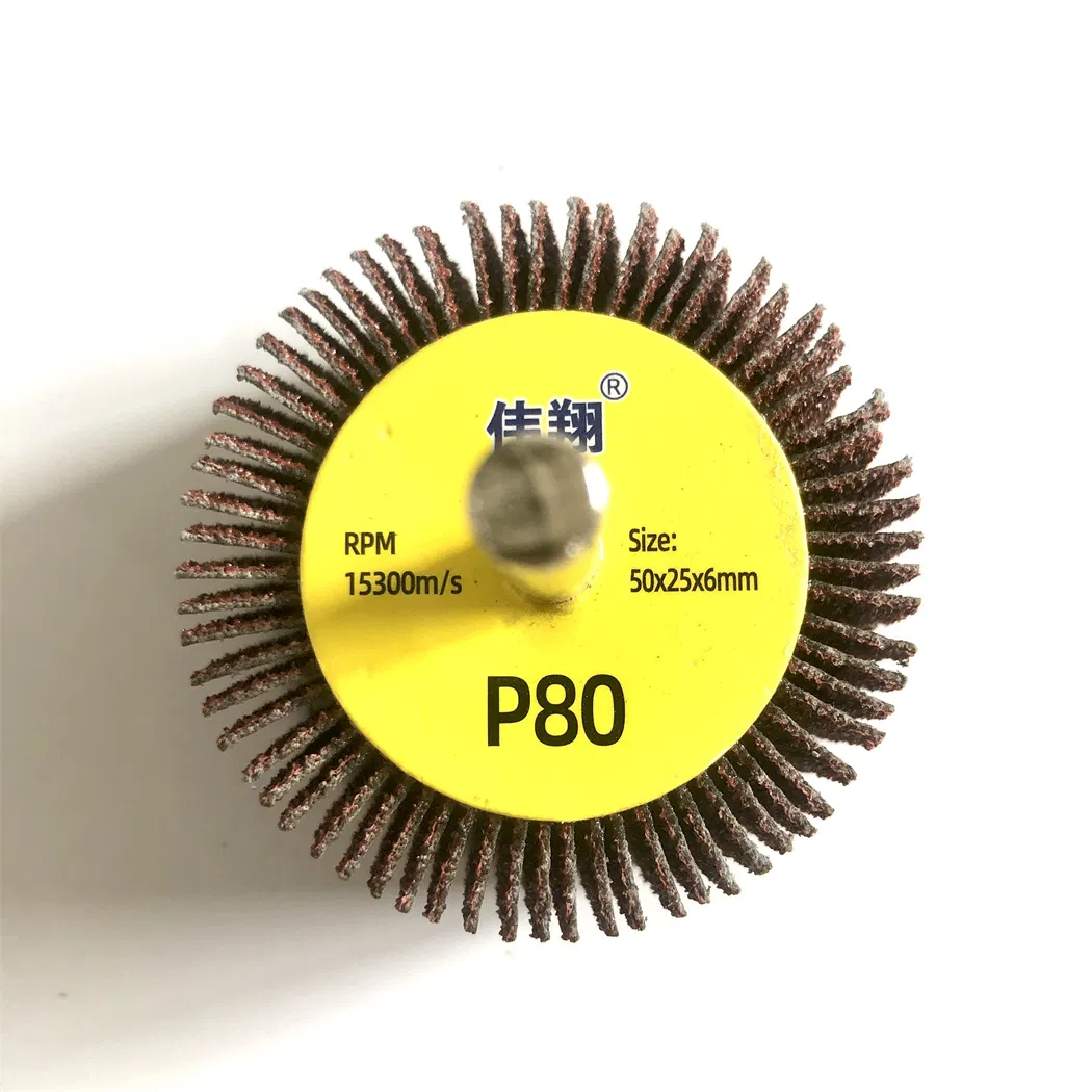 Лепестковый шлифовальный круг 50 мм, алюминиевый оксид, 80#