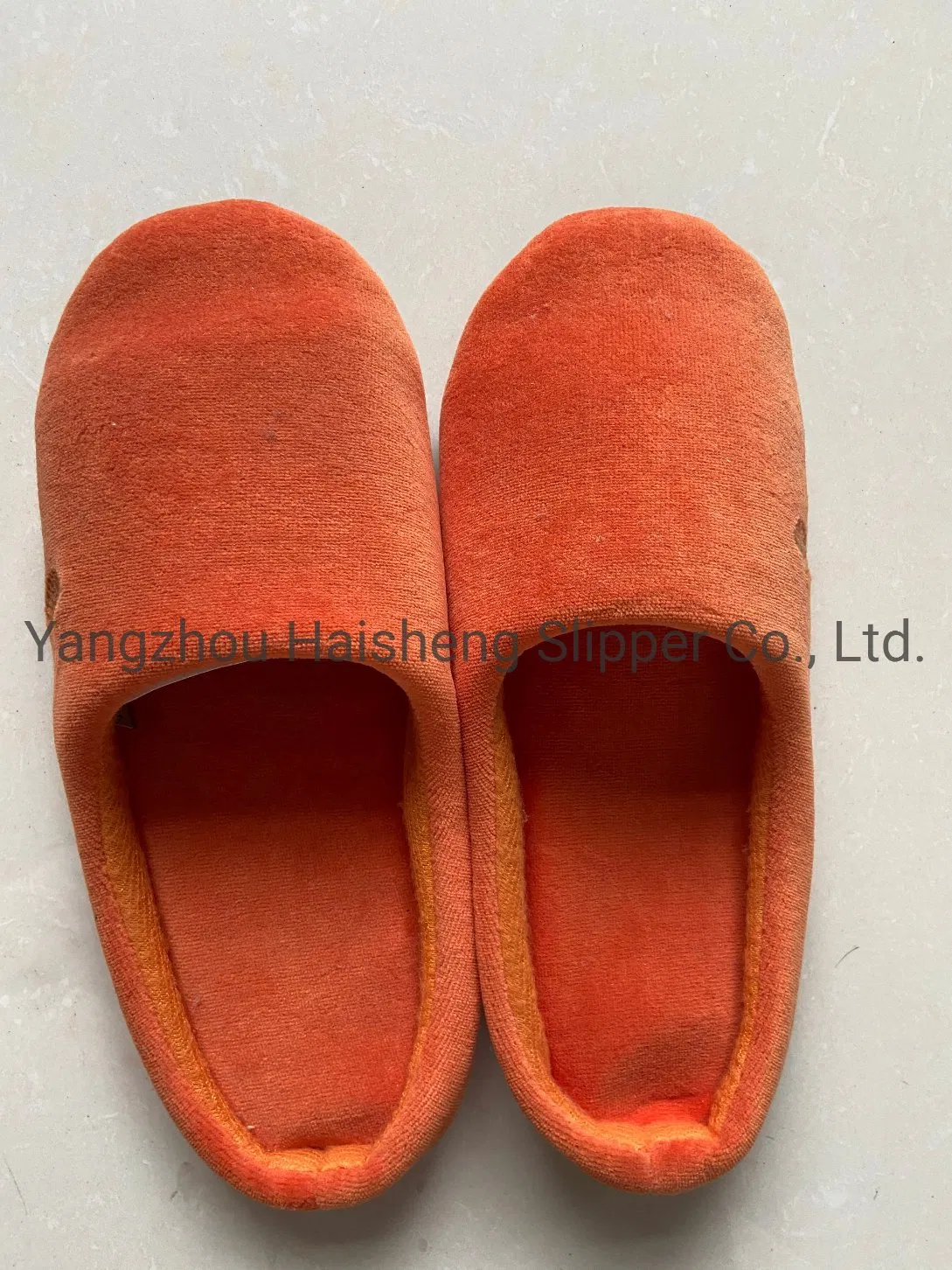Hotel Bedroom Guest Slippers/Professional Cotton Waffle Cheap Wholesale Custom Disposable Indoor Bathroom SPA Slipper